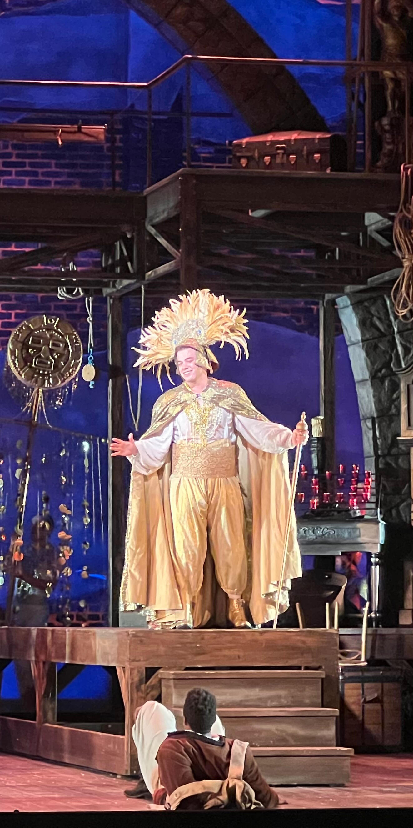 King of El Dorado in Candide at the Glimmerglass Festival, 2023